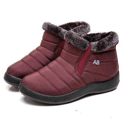 Waterproof Non-slip Platform Ankle Boots for Women