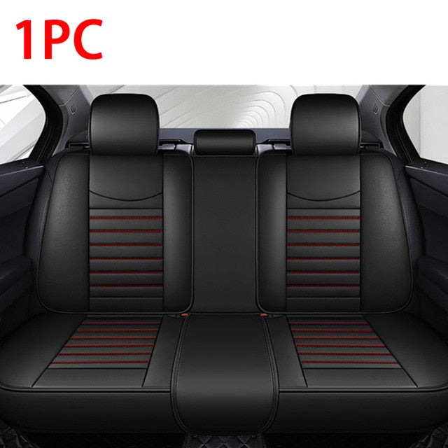 Quality Leather Car Seat Covers Front And Rear Split Bench