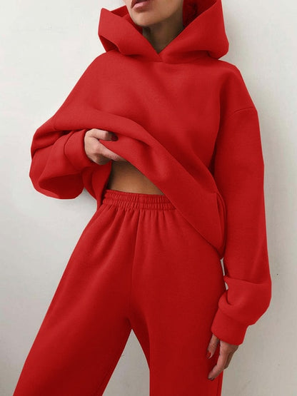 Hoodies Tracksuit Two Piece Sets