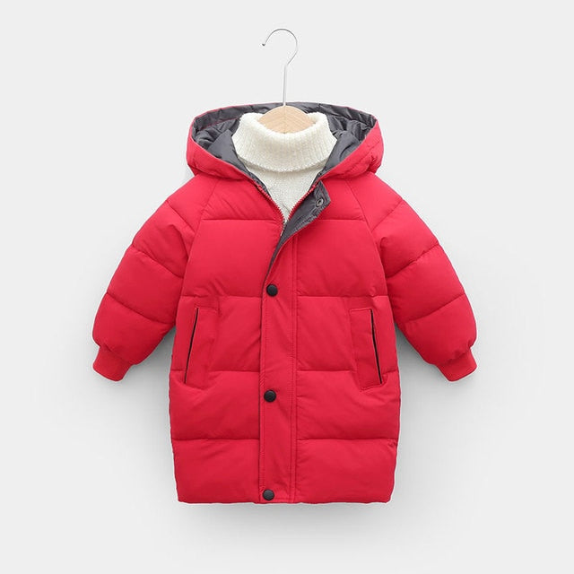 Cotton Padded Coats Thicken Warm Long Jackets