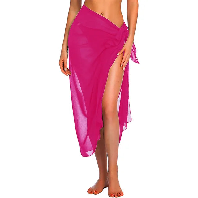 Womens Long&Short Sarong Swimsuit Coverups