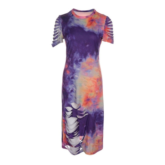 Tie Dye Sports Clothing Sets - Azahshopping