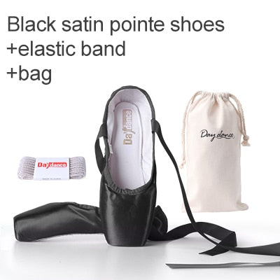 Sales Satin Ballet Pointe Shoes Professional Girls Ballerina