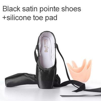 Sales Satin Ballet Pointe Shoes Professional Girls Ballerina