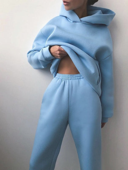 Hoodies Tracksuit Two Piece Sets