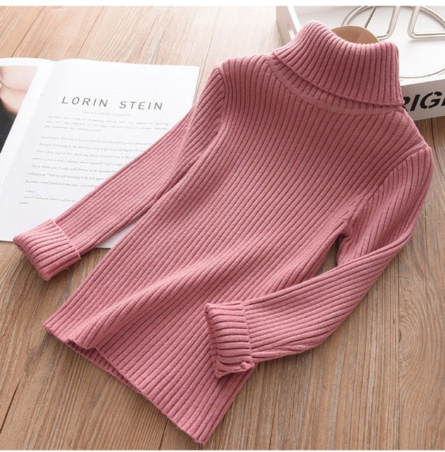 Tricots Turtleneck Pullover Baby Winter Sweaters