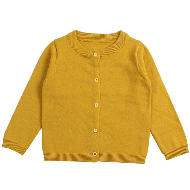 Knitted Cardigan Sweater Kid Spring Clothes
