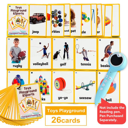 Kids Montessori Baby Learn English Word Card Flashcards Cognitive Educational Toys