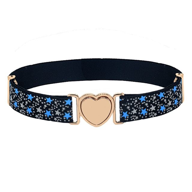 Kids Elastic Belts Girl Stretch Waist Belt Adjustable
