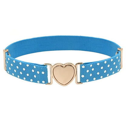Kids Elastic Belts Girl Stretch Waist Belt Adjustable