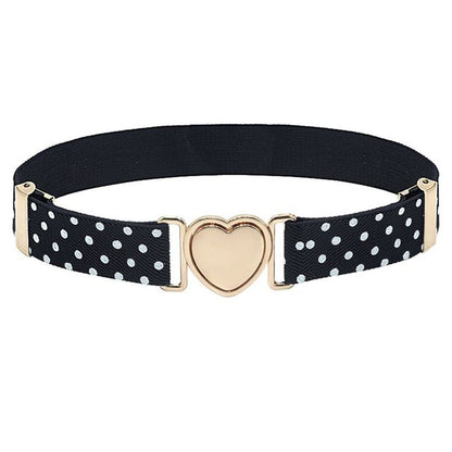 Kids Elastic Belts Girl Stretch Waist Belt Adjustable