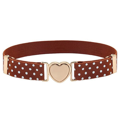 Kids Elastic Belts Girl Stretch Waist Belt Adjustable