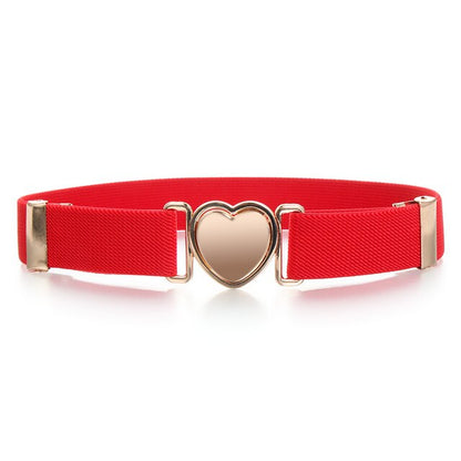 Kids Elastic Belts Girl Stretch Waist Belt Adjustable