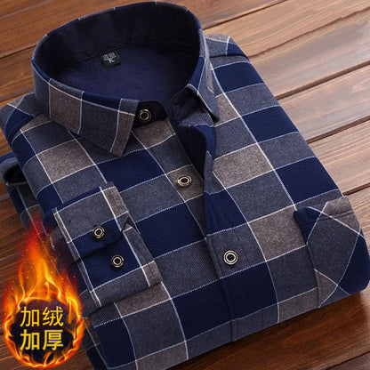 Plaid Oversized Plaid Collar shirts