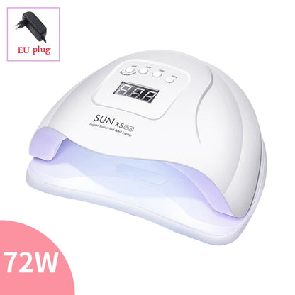 Nail Dryer Led Nail Lamp Uv Lamp For Curing All Gel Nail Polish With Motion Sensing Manicure Pedicure Salon Tool