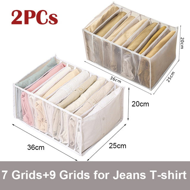 Underwear Drawer Organizer Storage Box Foldable Closet Organizers