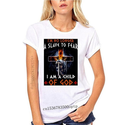 IM No Longer A Slave To Fear I Am A Child Of God T Shirt