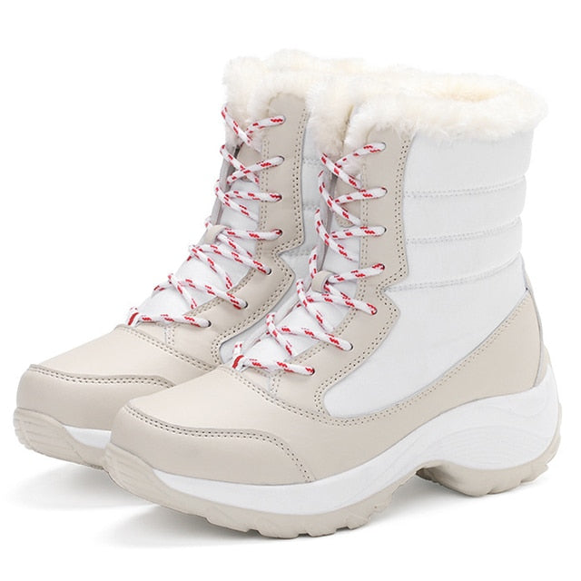 Snow Boots Plush Warm Ankle Boots For Women