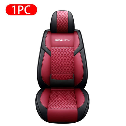 Luxury Car Seat Cushion Pu Leather Car Seat Covers Universal
