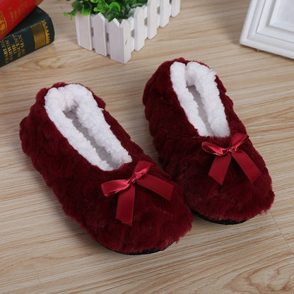 Thick Faux Fur Fluffy Slipper for Womens Indoor Slippers