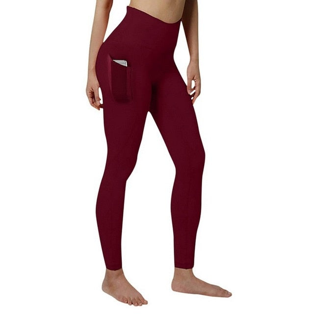 Women Yoga Leggings With Pocket - Yoga Pants