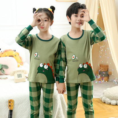 Sleepwear Teen Pajama Cotton Pyjamas Sets For Kids 6 8 10 12 14 Years