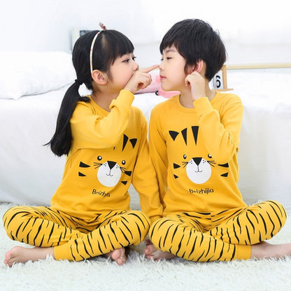 Sleepwear Teen Pajama Cotton Pyjamas Sets For Kids 6 8 10 12 14 Years