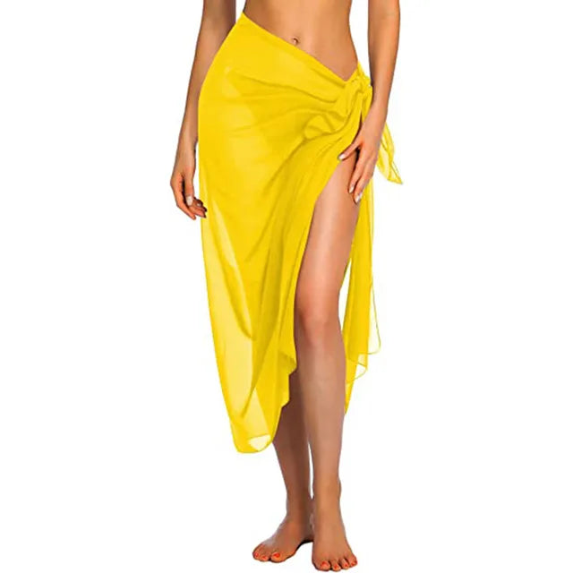 Womens Long&Short Sarong Swimsuit Coverups