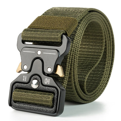 Genuine Tactical Belt Soft Real Nylon for Men And Women Black