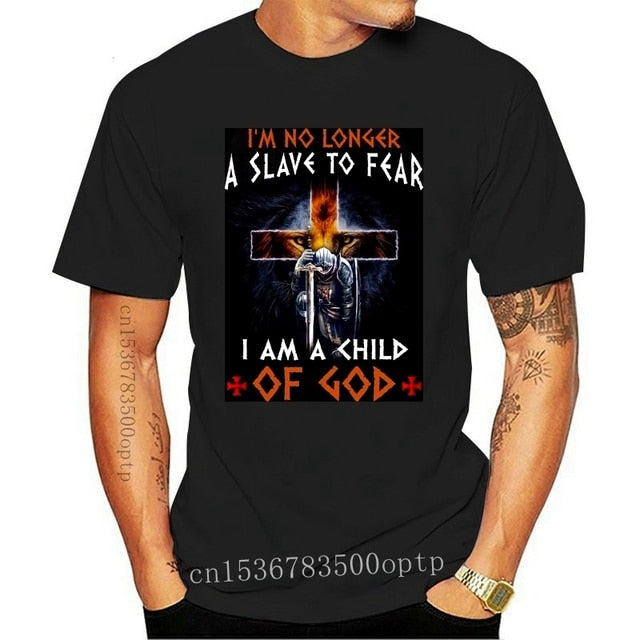 IM No Longer A Slave To Fear I Am A Child Of God T Shirt