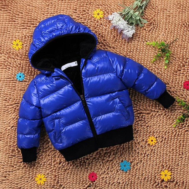 Baby Down Jacket Baby Cotton-padded Coat Boys