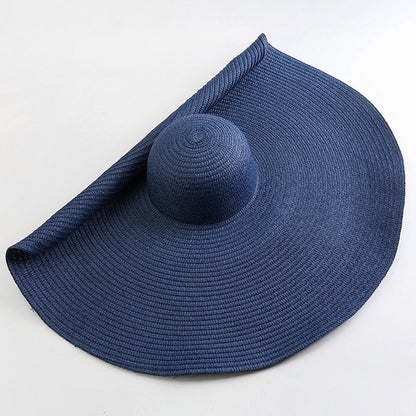 70cm Oversized Wide Brim Sun Hat Travel Large