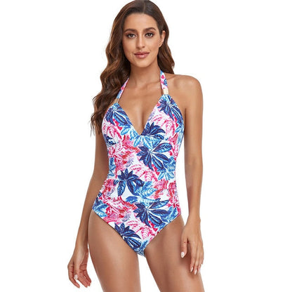 Backless Bodysuit Push Up Monokini - One piece