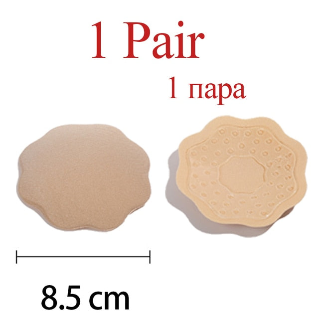 Reusable Women Breast Petals Lift Nipple Cover Stick on Bra