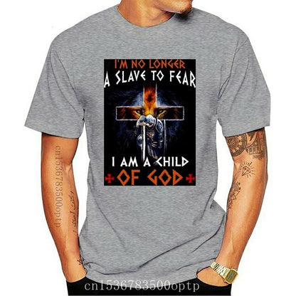 IM No Longer A Slave To Fear I Am A Child Of God T Shirt