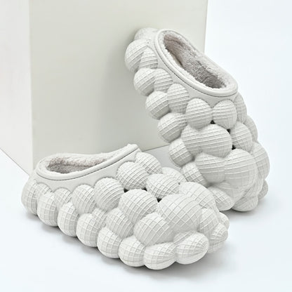 Bubble Furry Slides for Men /Women With Charms