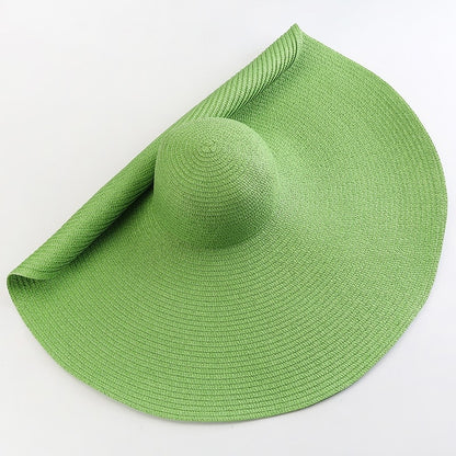 70cm Oversized Wide Brim Sun Hat Travel Large