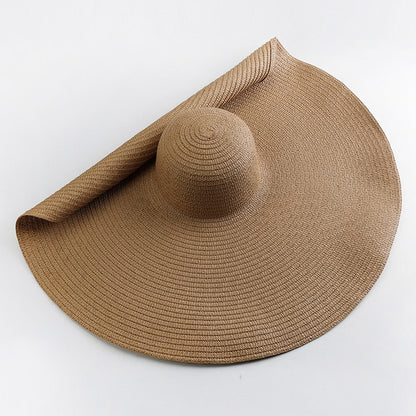 70cm Oversized Wide Brim Sun Hat Travel Large