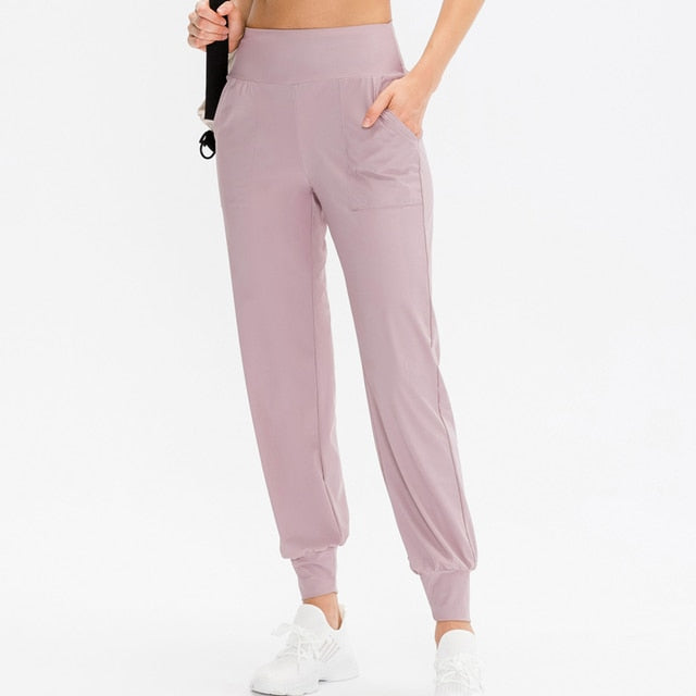 High Waist Women Joggers Pants For Yoga - Azahshopping