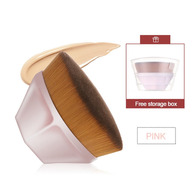 Hexagon Makeup Brush Beauty Magic Powder Face