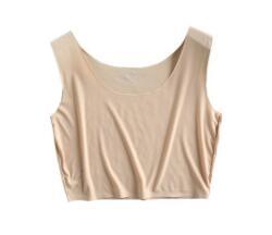 Seamless Ice Silk Vest Sleeveless Tank Tops for Women - Azahshopping