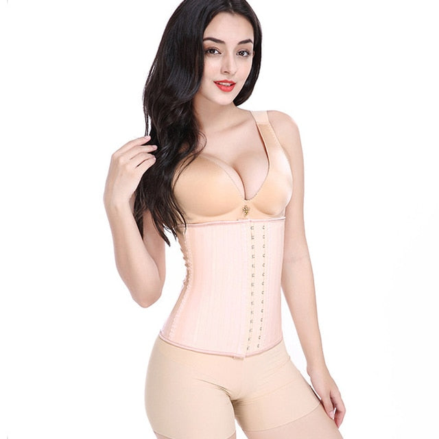 Latex Waist Trainer Corset Belly Slim Belt Body