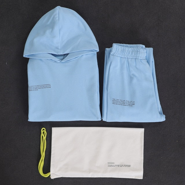 Hooded Sweatshirts For Women Two Piece Set - Azahshopping