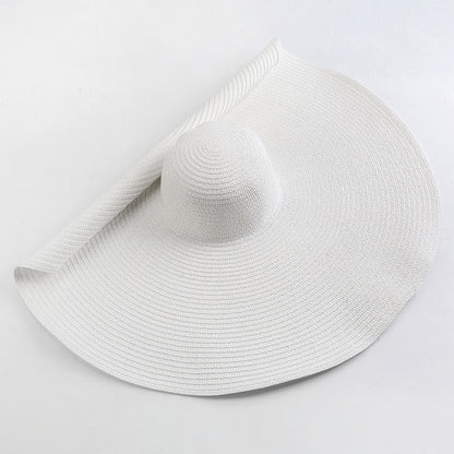 70cm Oversized Wide Brim Sun Hat Travel Large