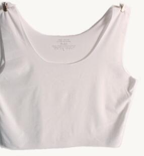 Seamless Ice Silk Vest Sleeveless Tank Tops for Women - Azahshopping